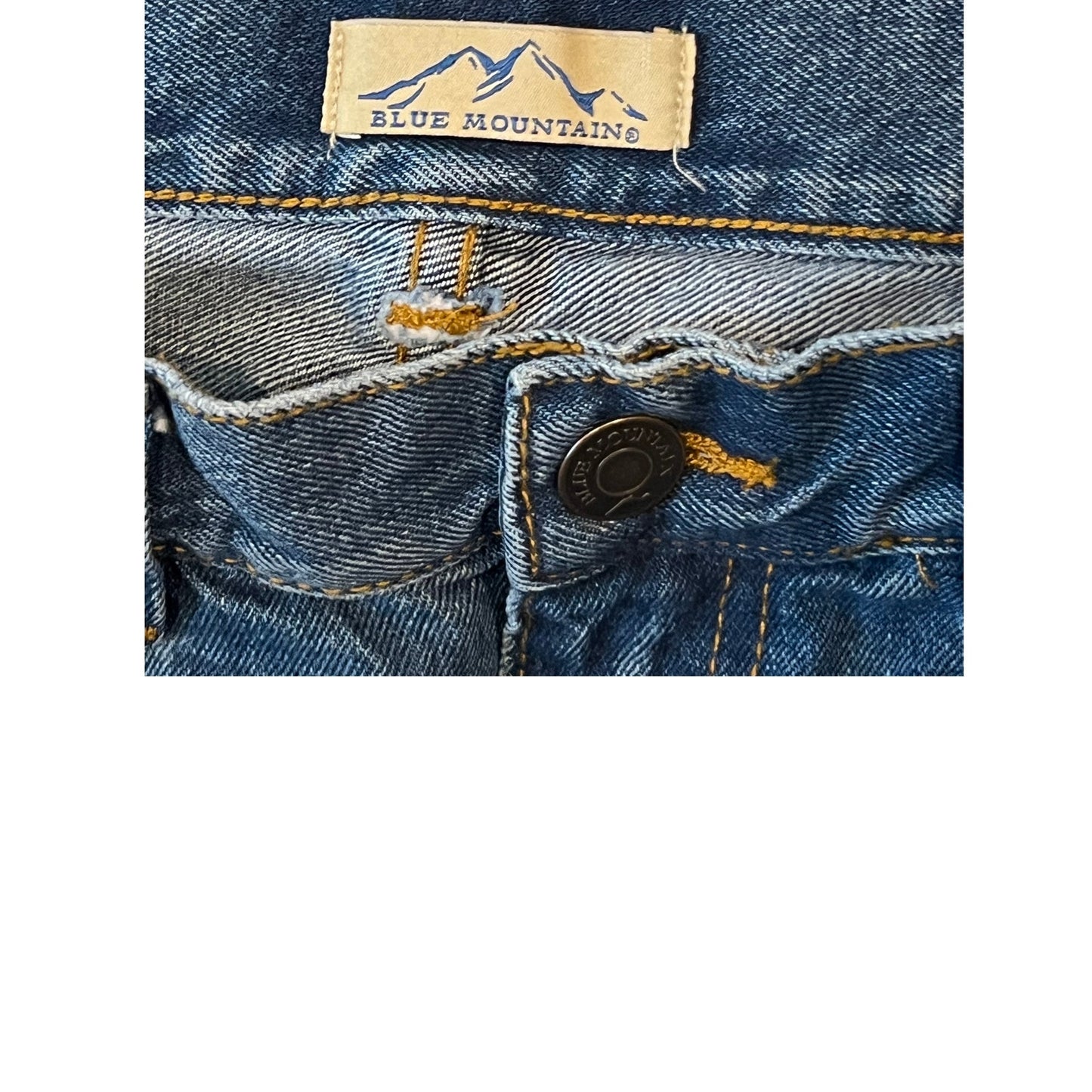 Blue Mountain Loose Fit Blue Jeans Mens 38x32