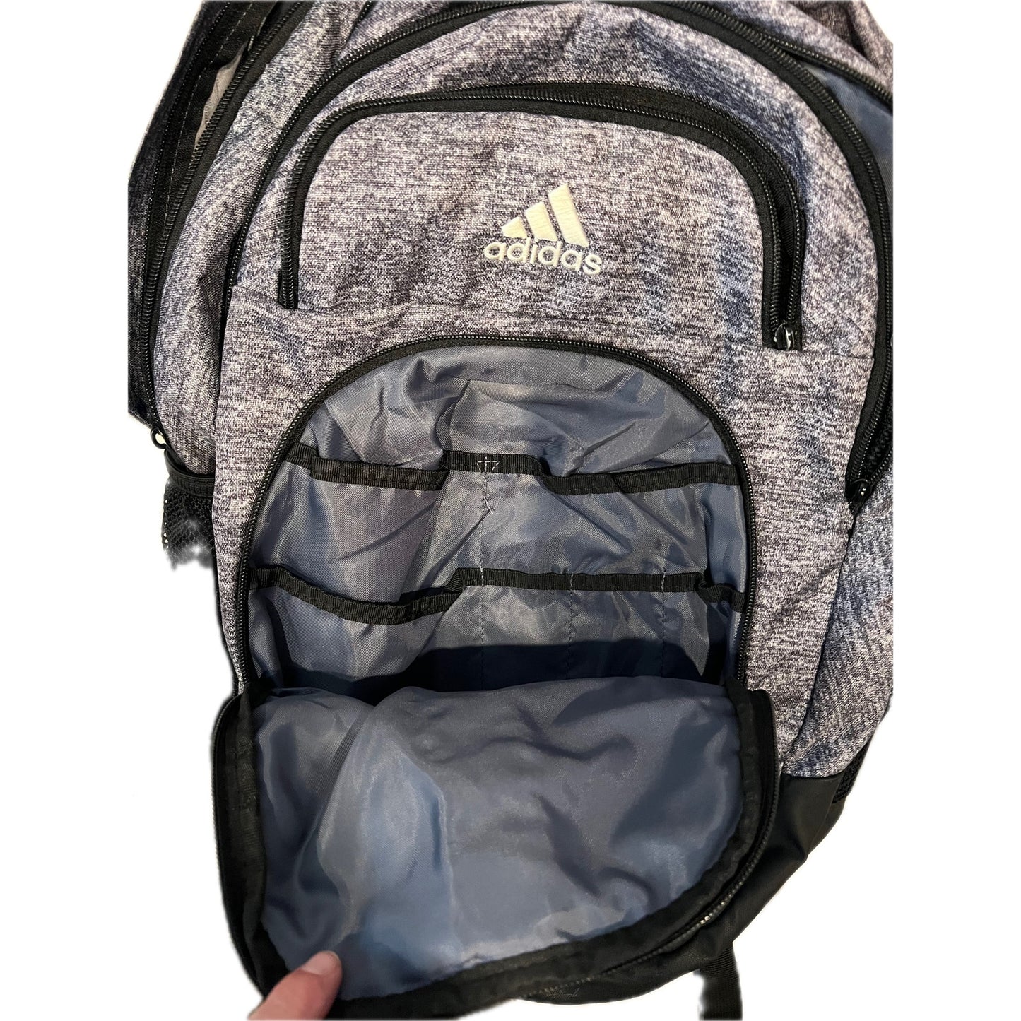 Adidas Prime 7 Multi Section Training Gray Black Backpack