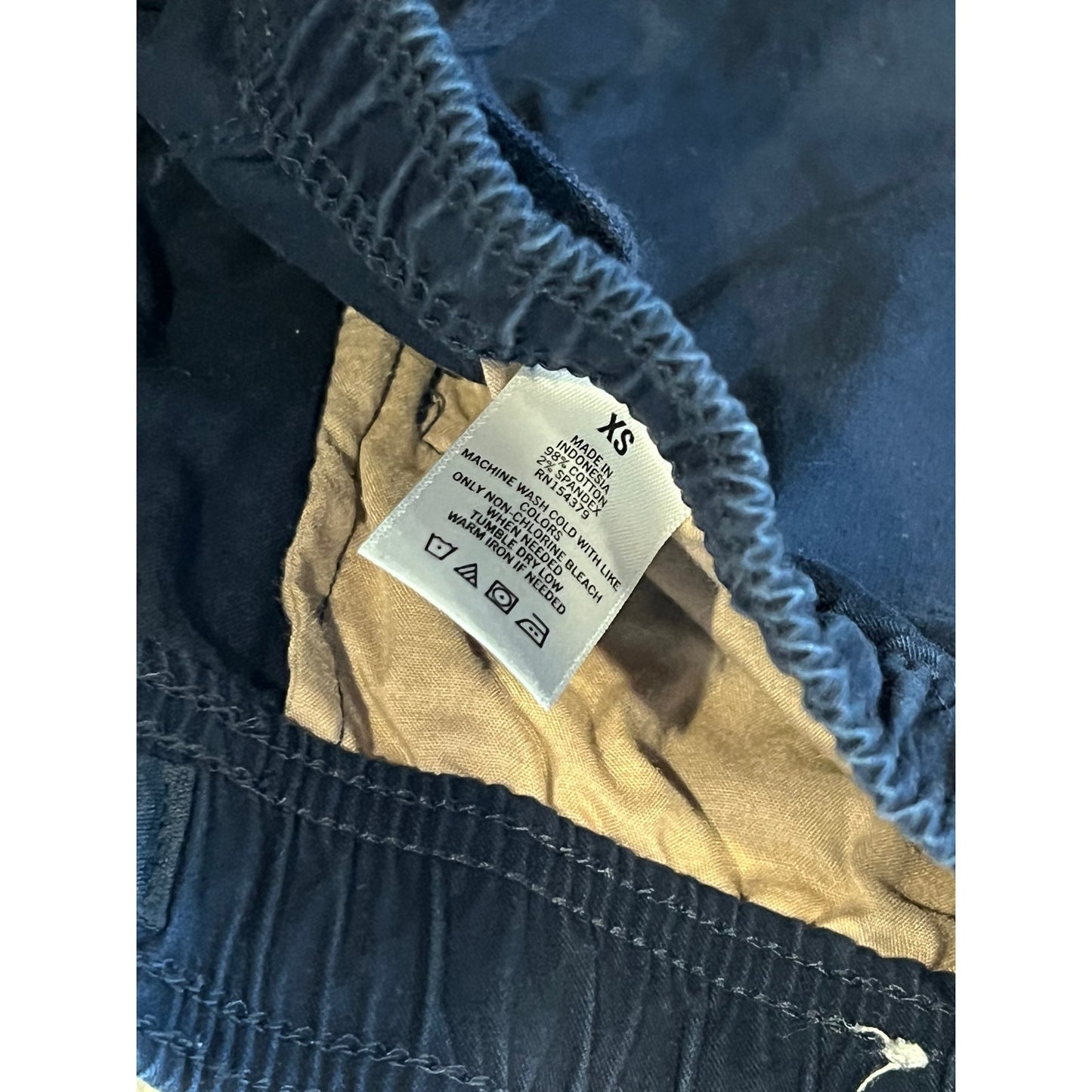 Aeropostale Navy Blue Modern Jogger Pants Mens XS
