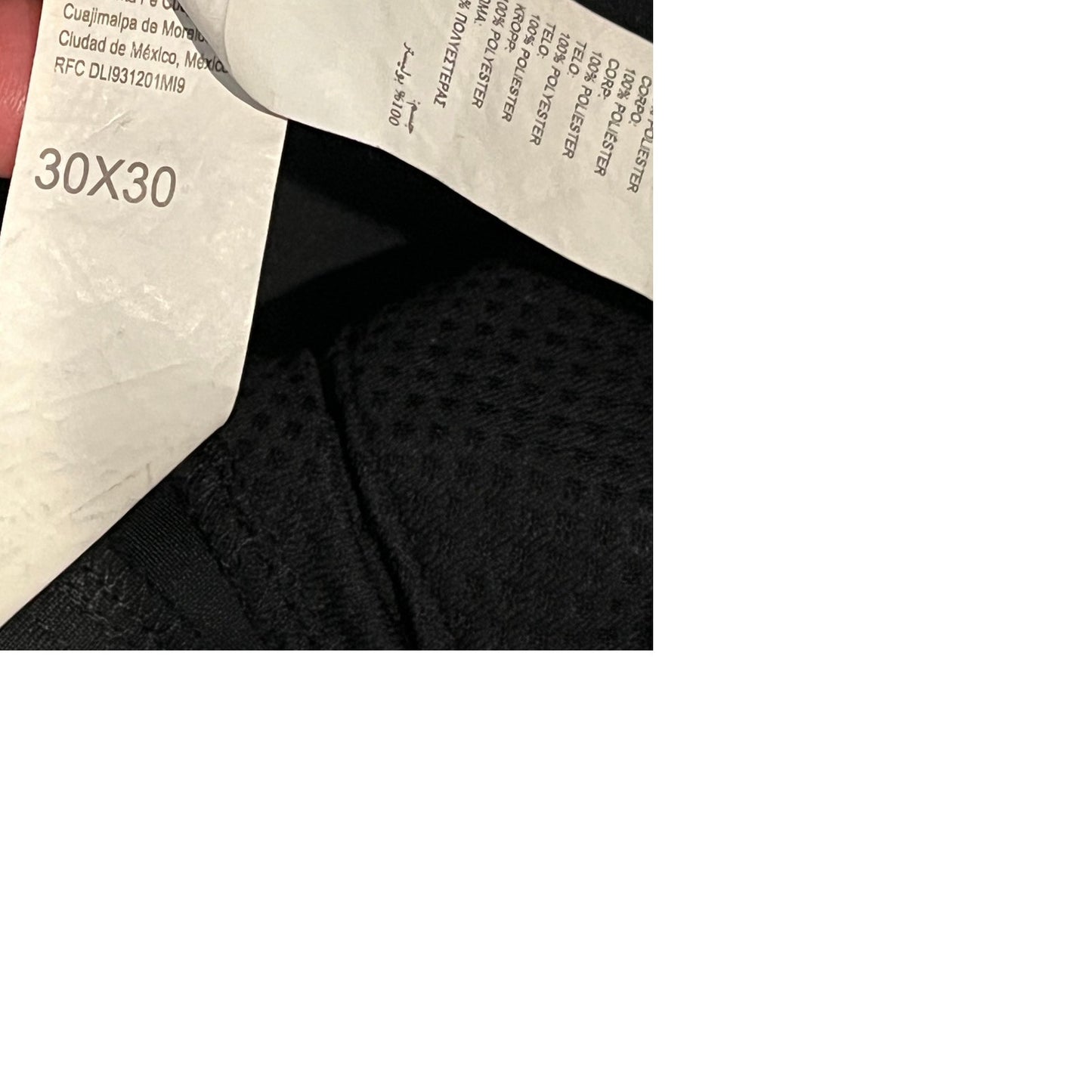 Fabletics black Thin Nylon pants Mens 30x30