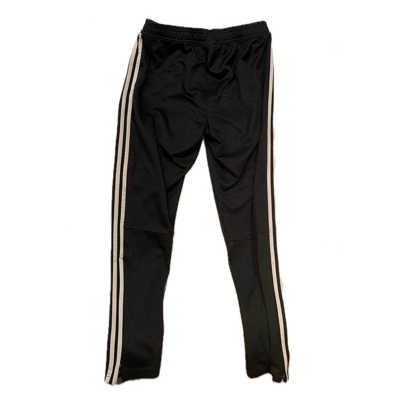 Adidas Three Stripe Black Trackpants Mens M