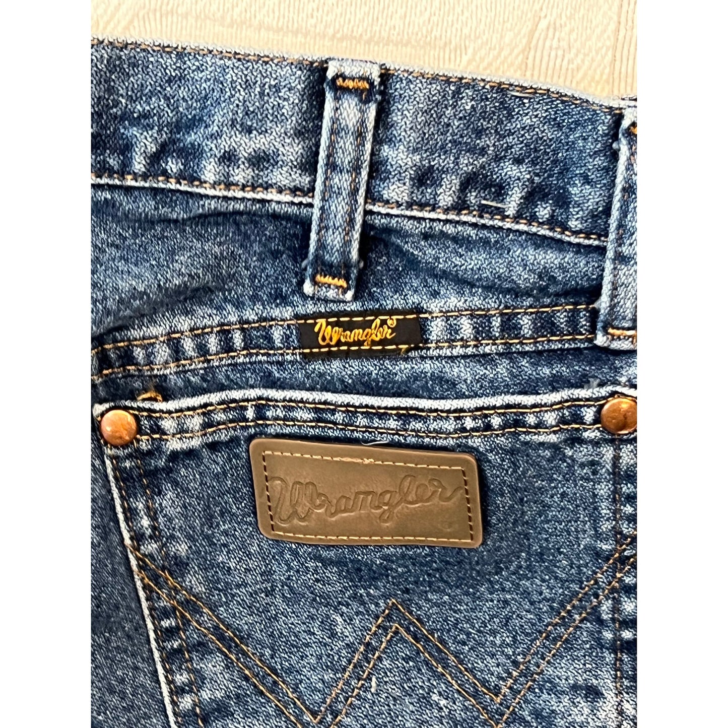 Wrangler A103 4020 Straight Leg Cowboy Cut Jeans Mens 30x32