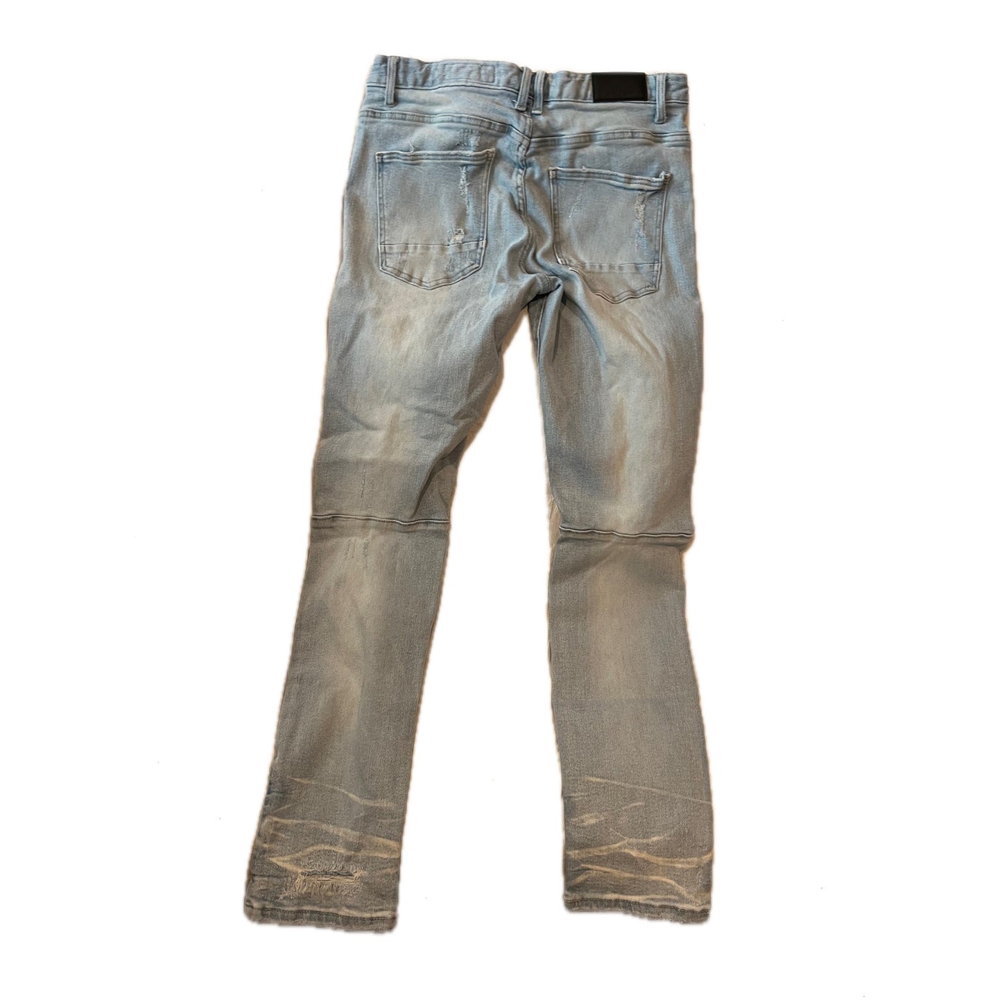 Smoke Rise Slim Straight Distressed Jeans Mens 32x32