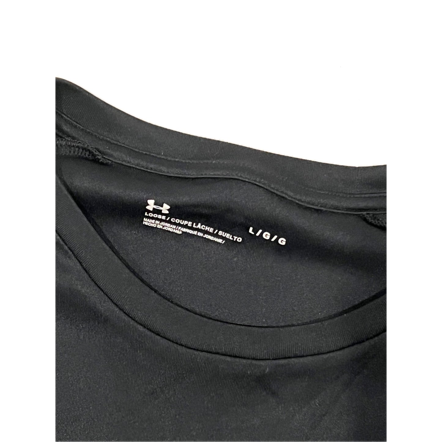 T-shirt ample Under Armour noir Homme Taille L