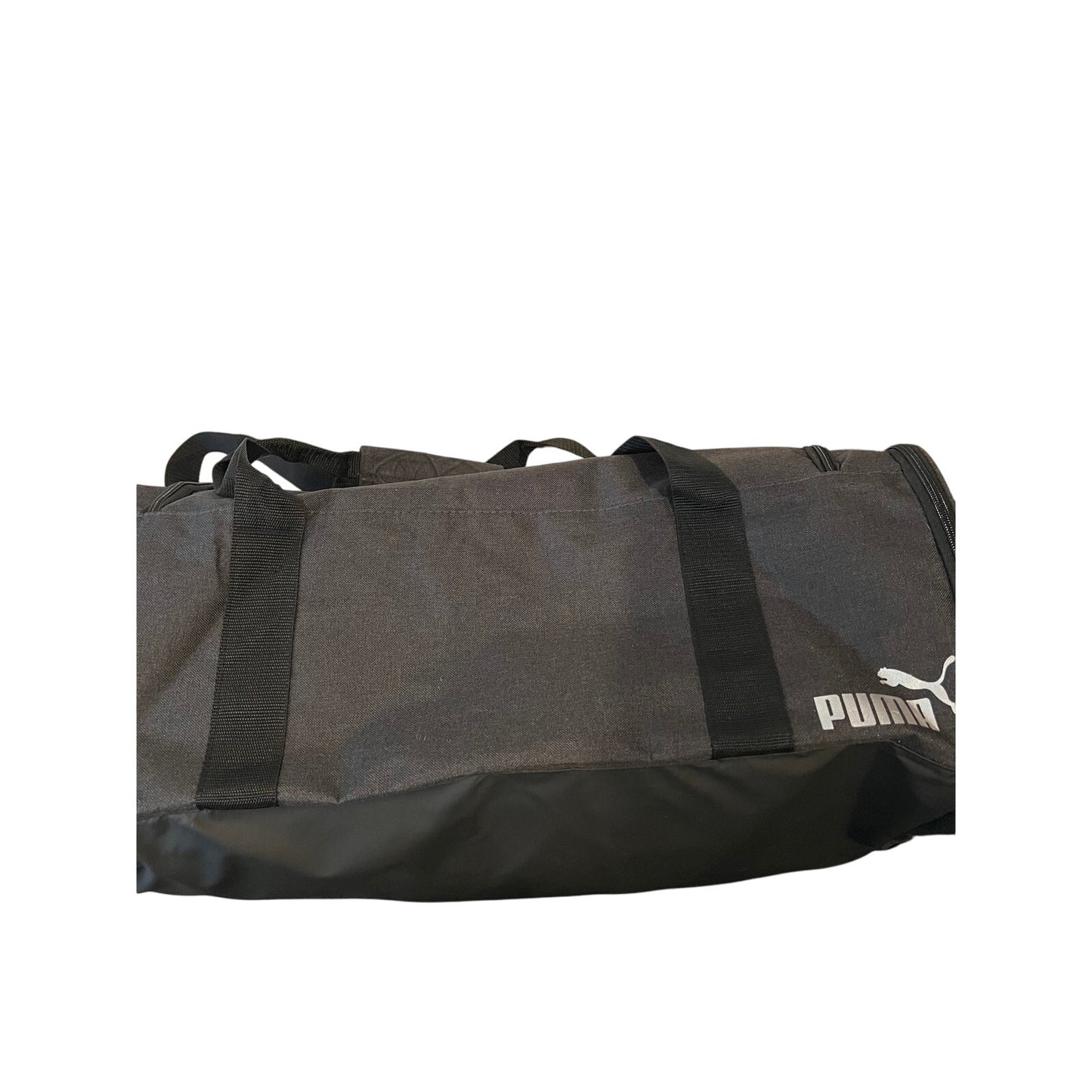 Puma Black Gray Duffel Bag 24"x12"x10"