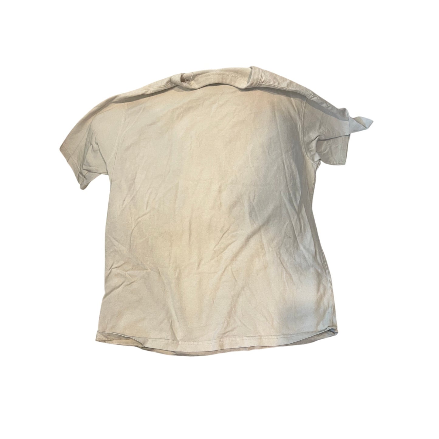 Uniqlo Sincere Thick White T-Shirt Mens L