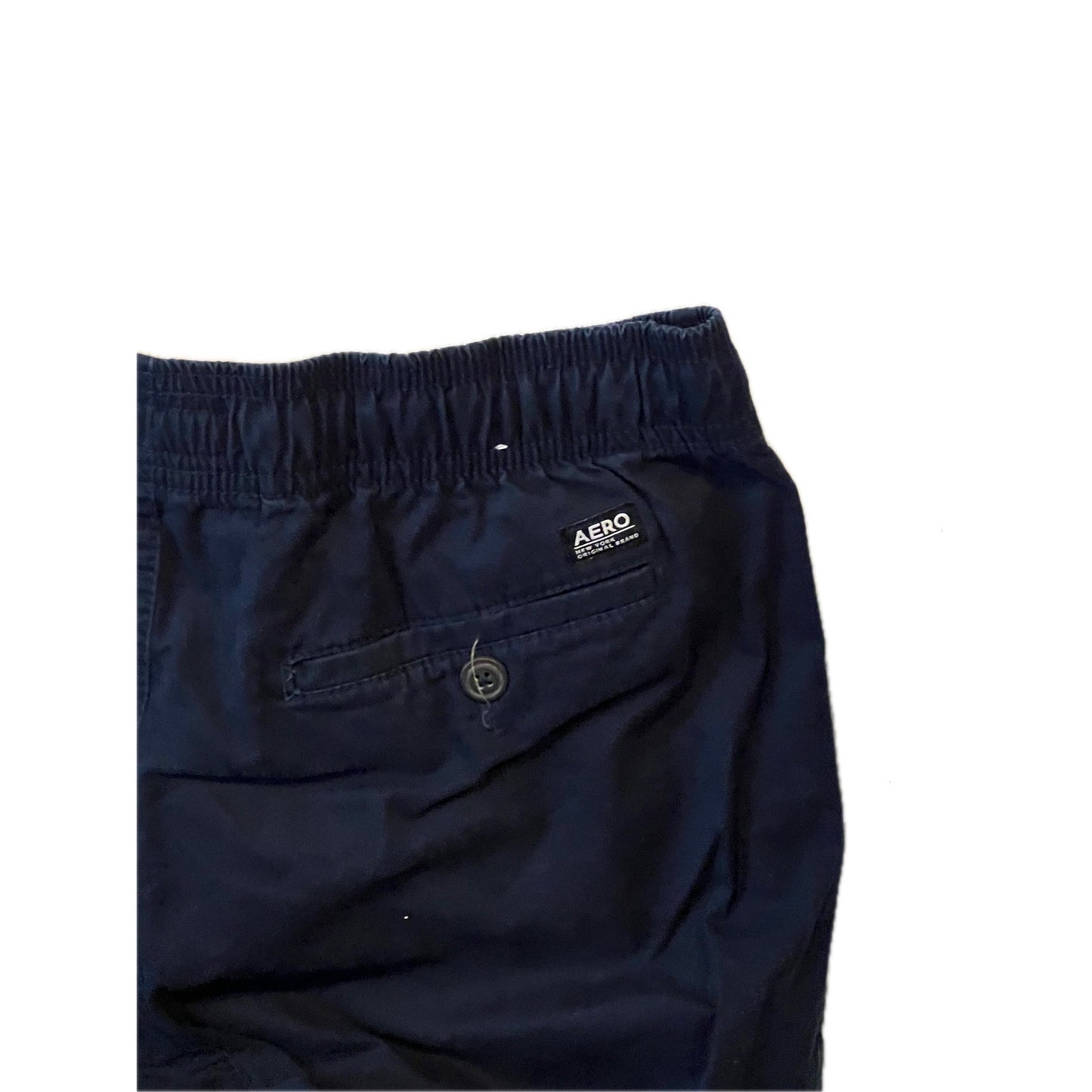 Aeropostale Navy Blue Modern Jogger Pants Mens XS
