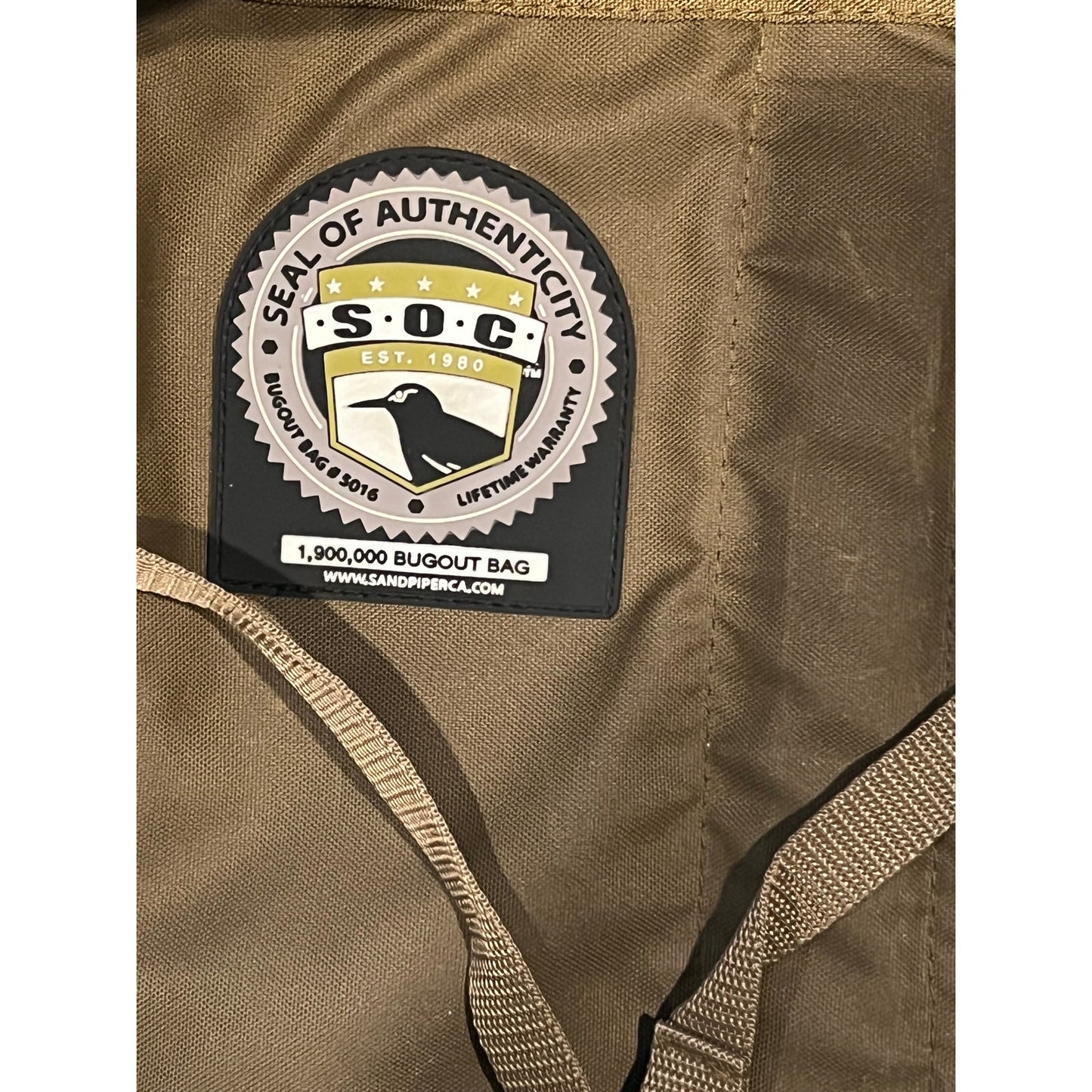 Sandpiper of California Bugout Bag - Coyote