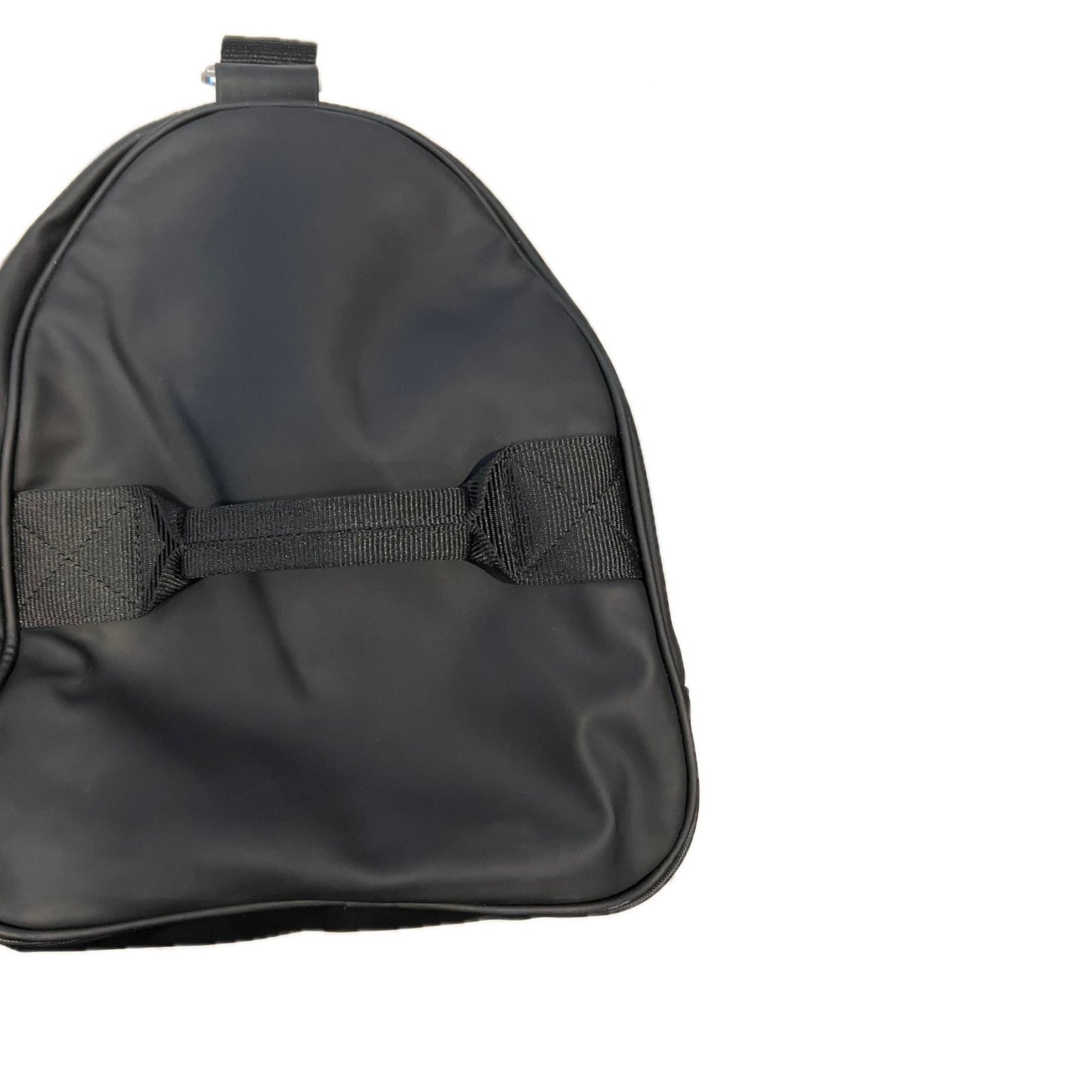 Polyester Faux Leather Black Duffel Bag 18"x10"x10"