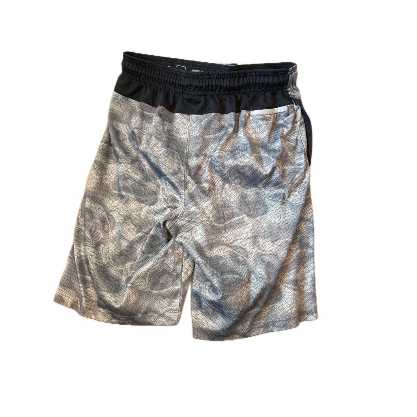 And 1 Gray Silver and Black Athletic Shorts Mens M