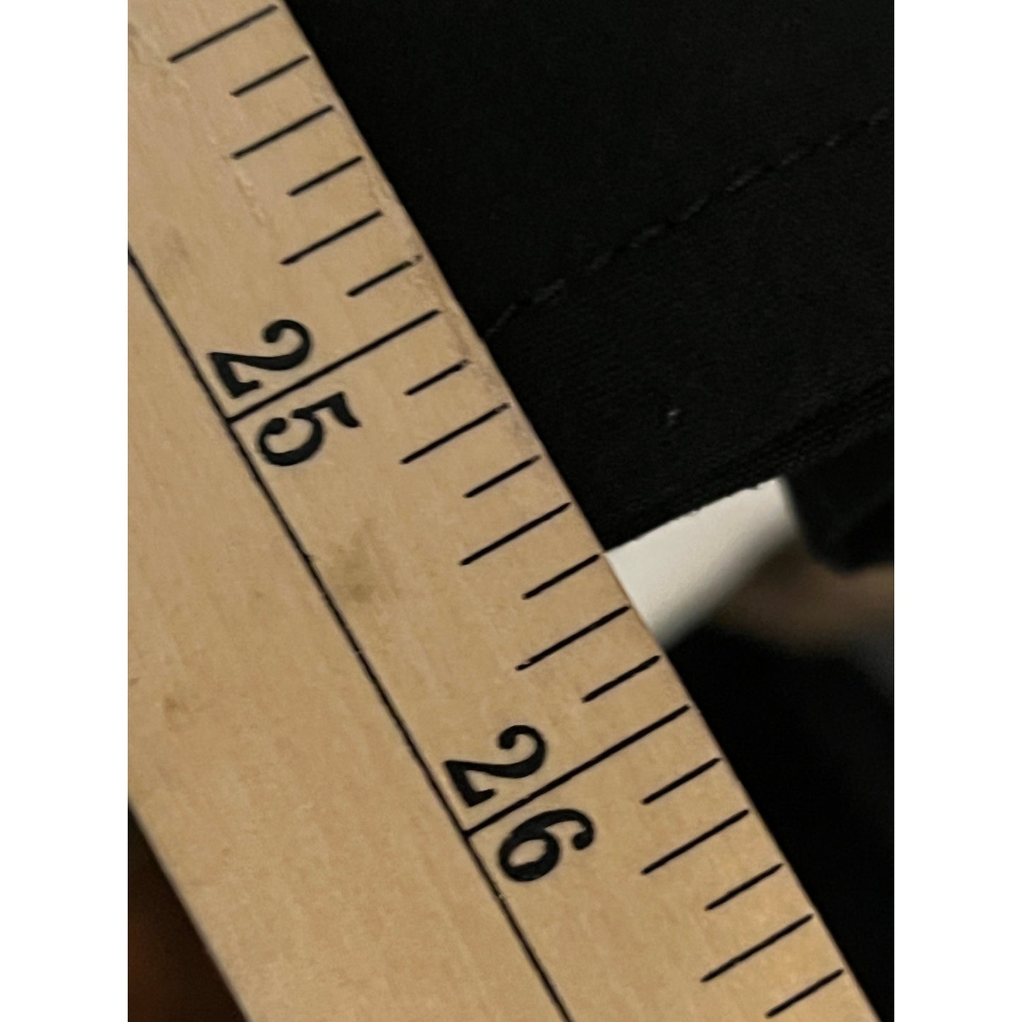 Zara Pantalon Décontracté Noir Unisexe Petite Taille 28x26