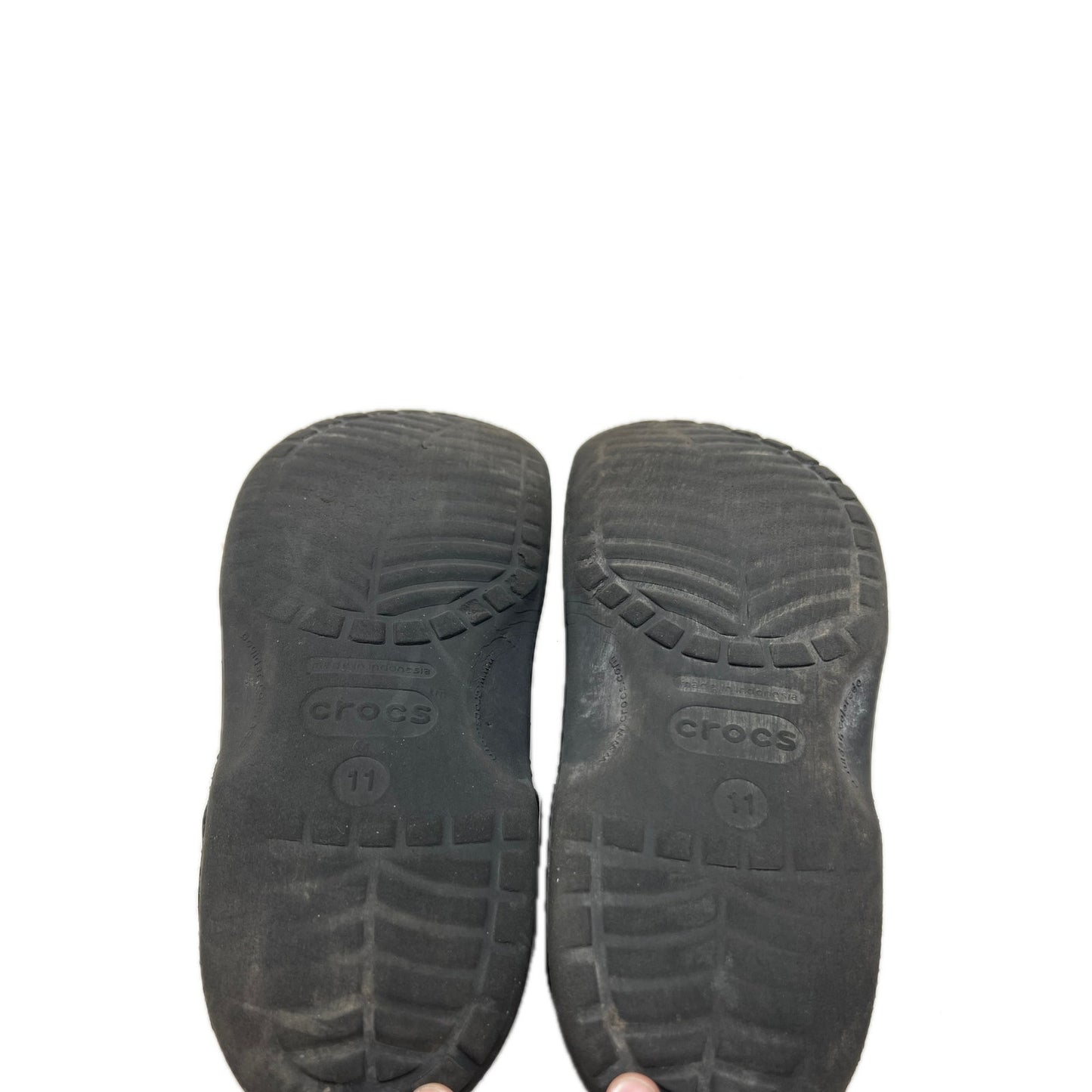 Crocs Charcoal Gray Clog Sandals Mens 11 Womens 13