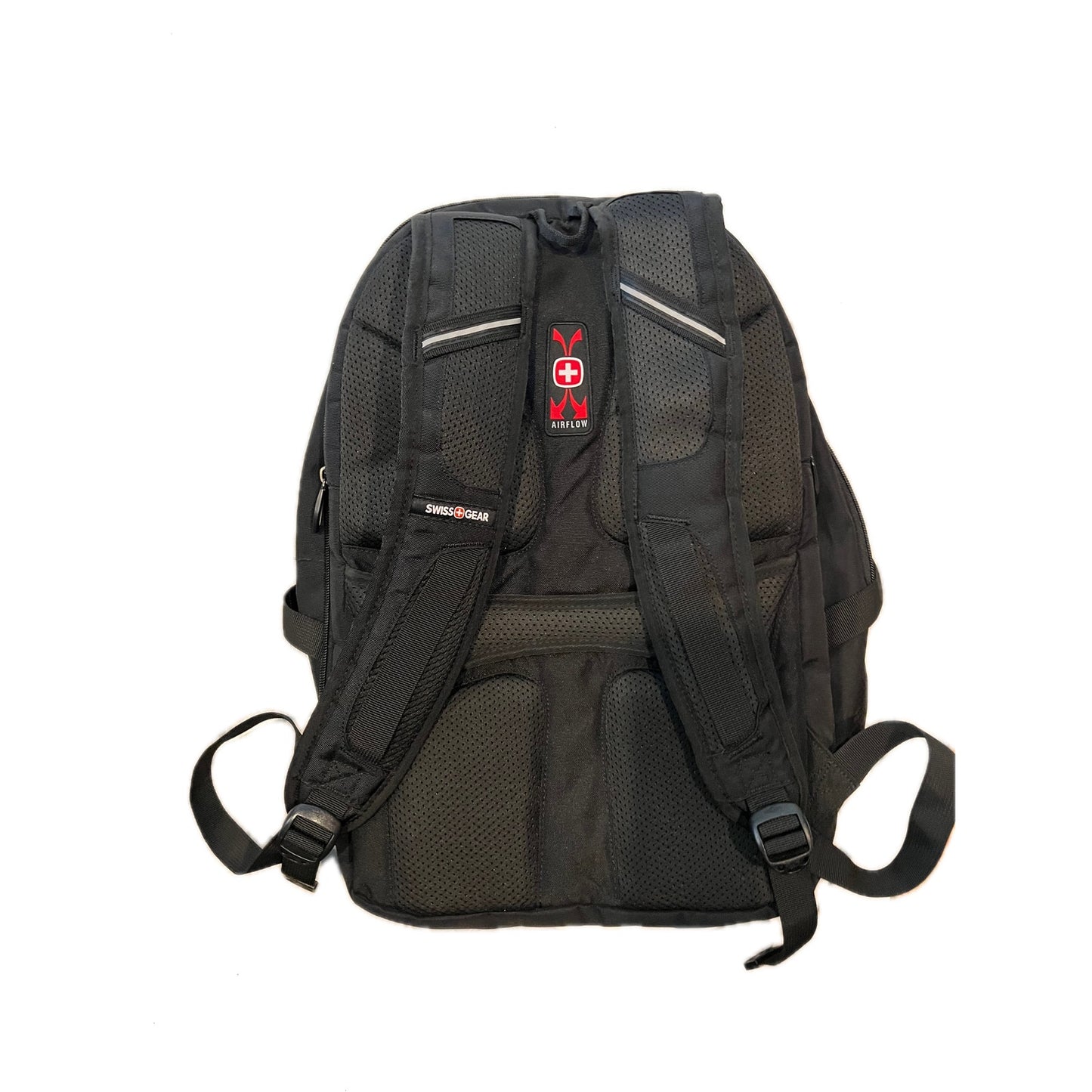 Swiss Gear 3760 Laptop Backpack Black Red