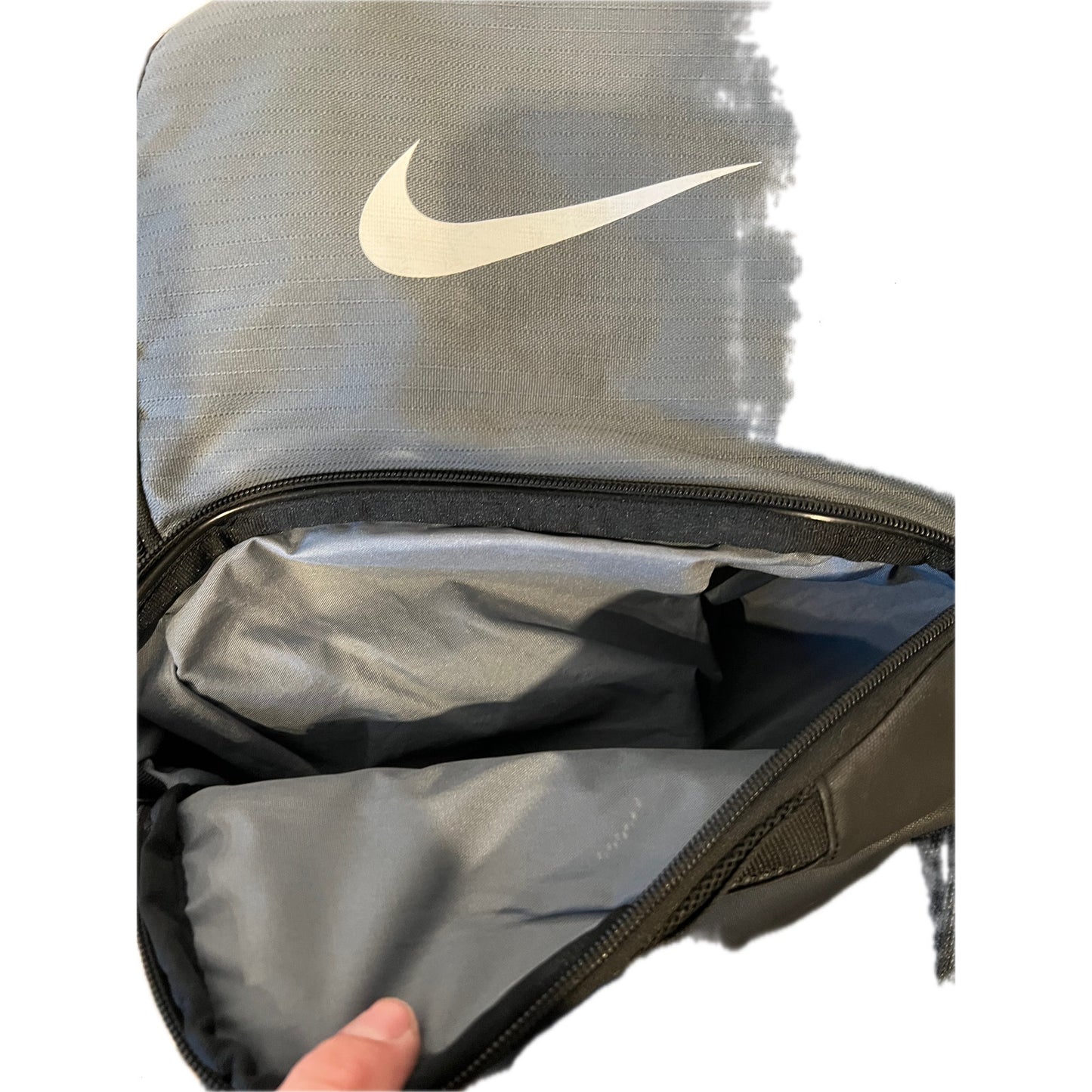 Nike Gray Black Brasilia Backpack 30L