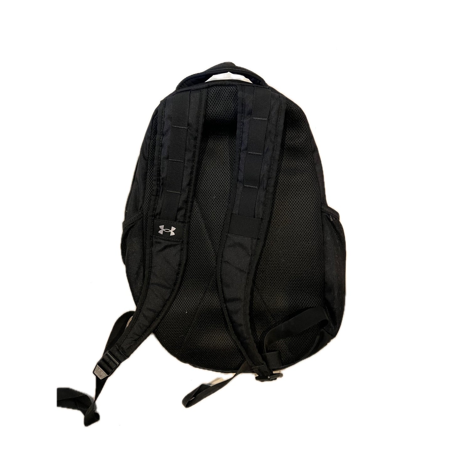 Under Armour Black Silver Hustle 5.0 Backpack