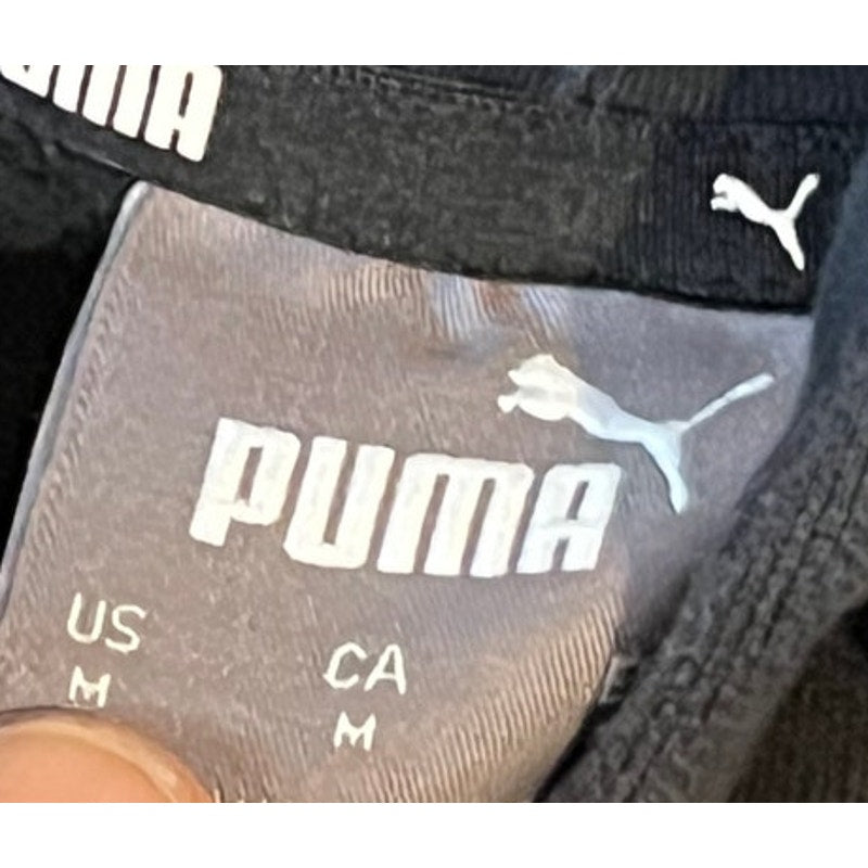 Puma Black Hoodie Pullover Sweatshirt Men's M