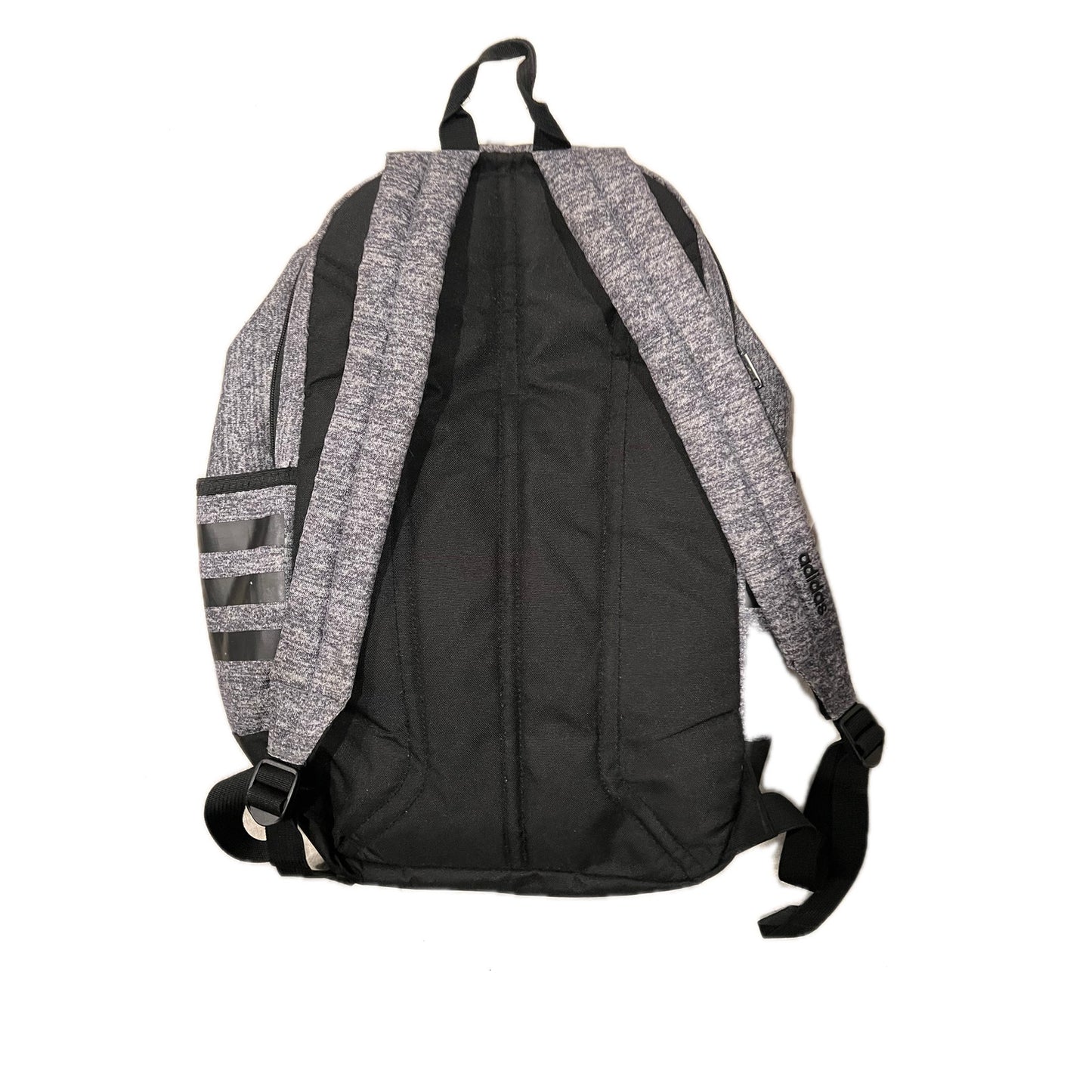 Adidas Classic Three Stripes Gray Black Backpack