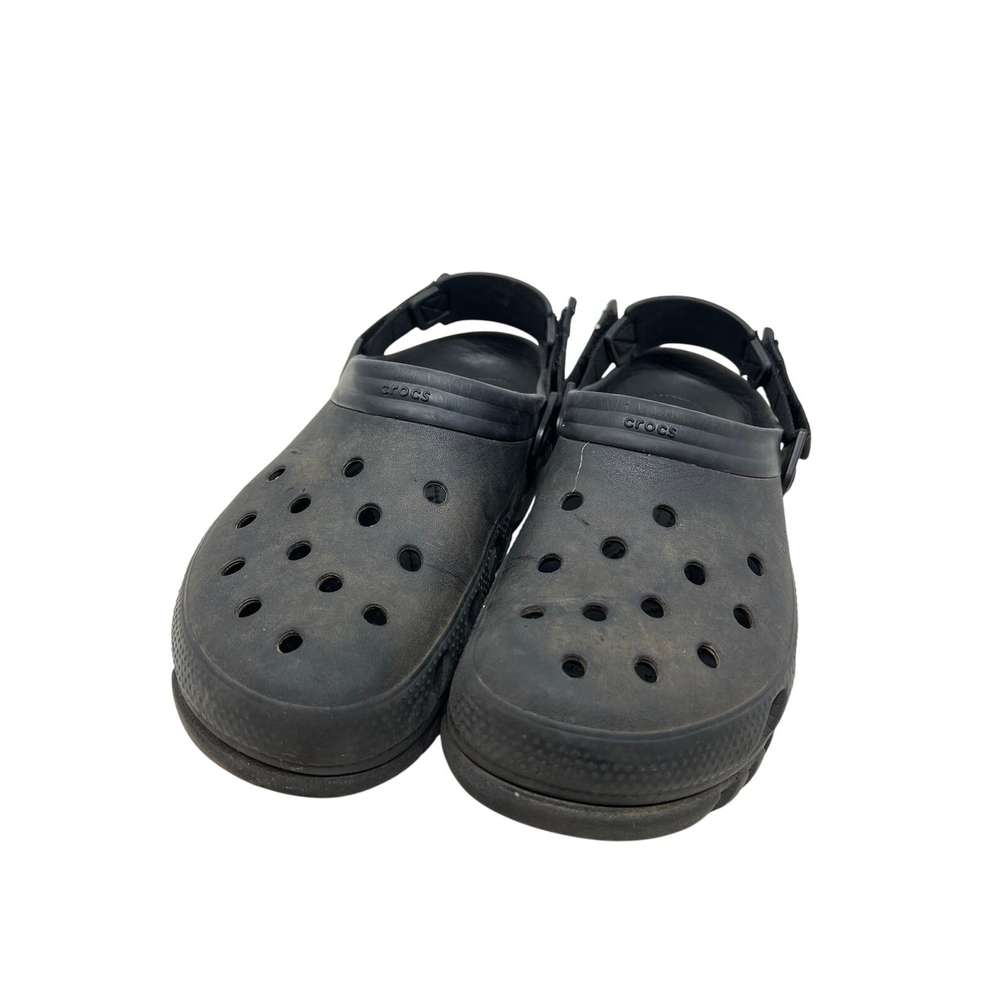 Crocs Charcoal Gray Clogs Mens 10 Womans 12