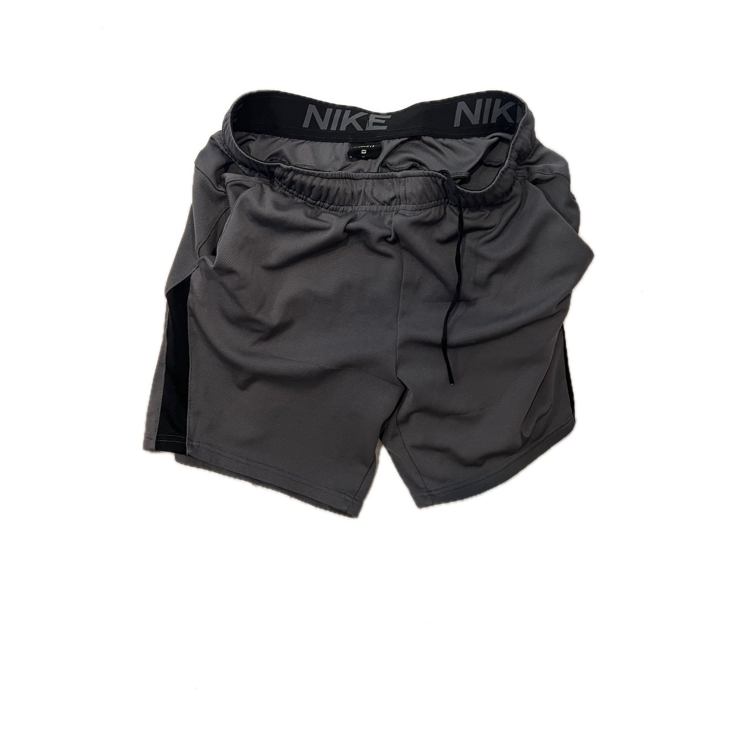 Nike Gray Training Dri Fit Shorts Mens M