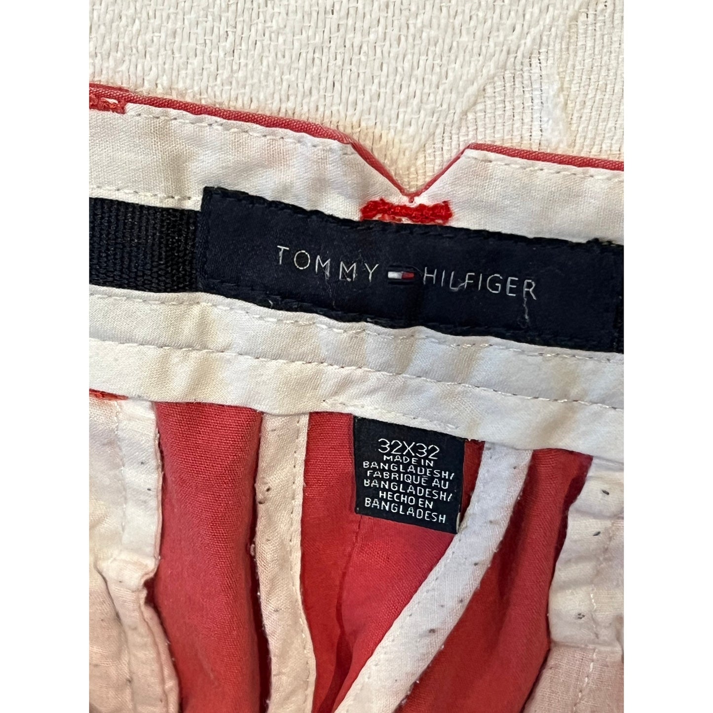 Tommy Hilfiger Salmon Chino Pants Mens 32x32
