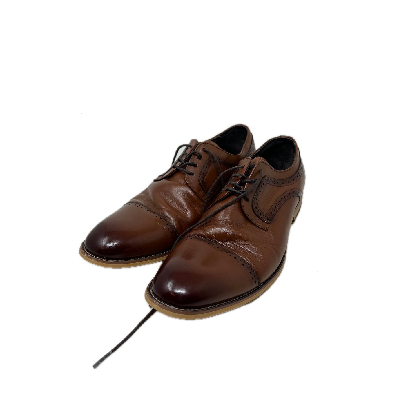 Stacy Adams Brown Leather Oxfords 11M