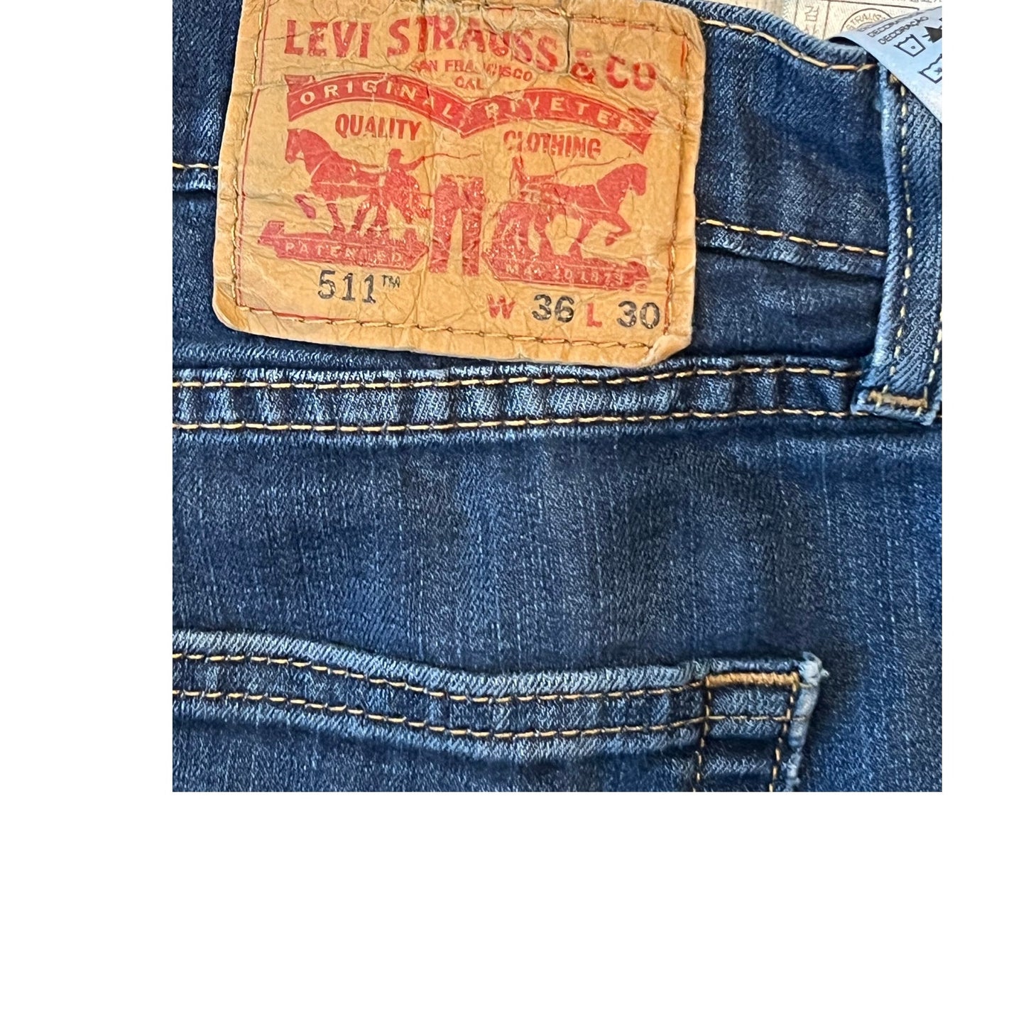 Levi's Jeans Slim Fit 511 Mens 36x30