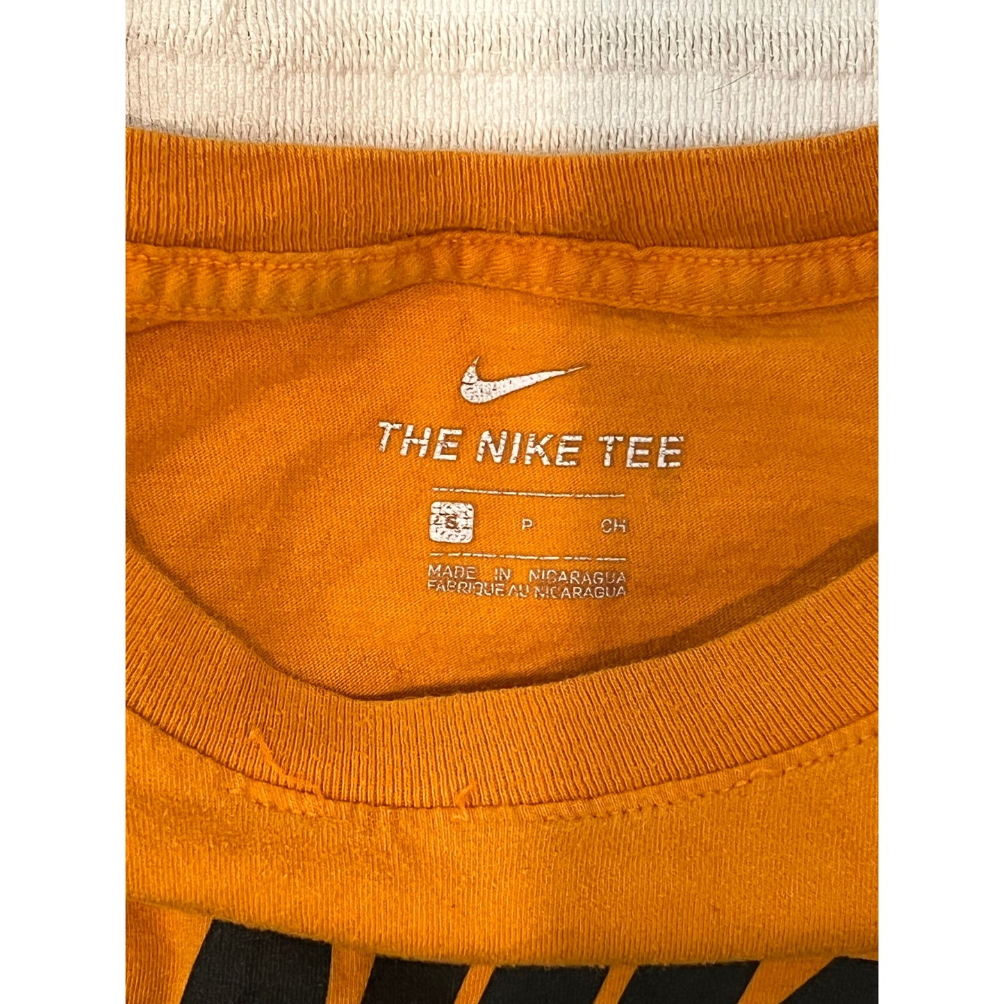 Nike Dri Fit Orange Tee Shirt Mens S