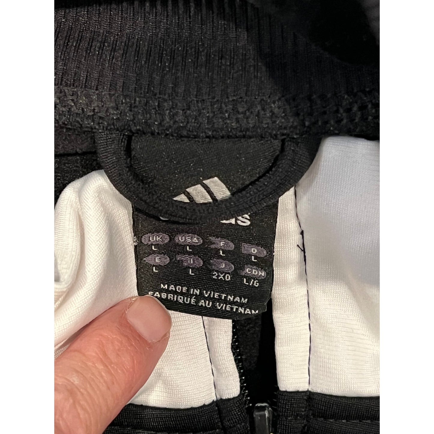 Vintage 2000's Adidas Full ZIp Track Jacket Mens L
