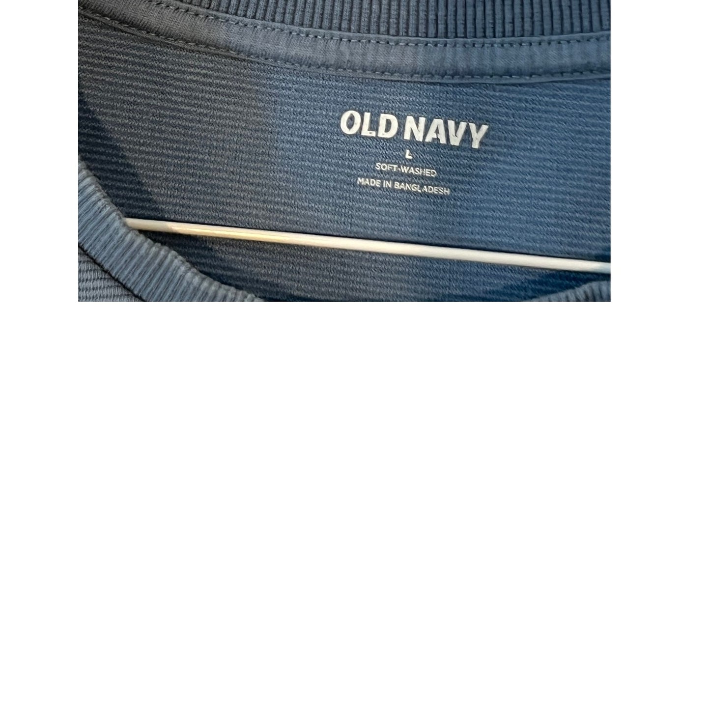 Camiseta de punto grueso Soft-Wash de Old Navy, para hombre, talla L