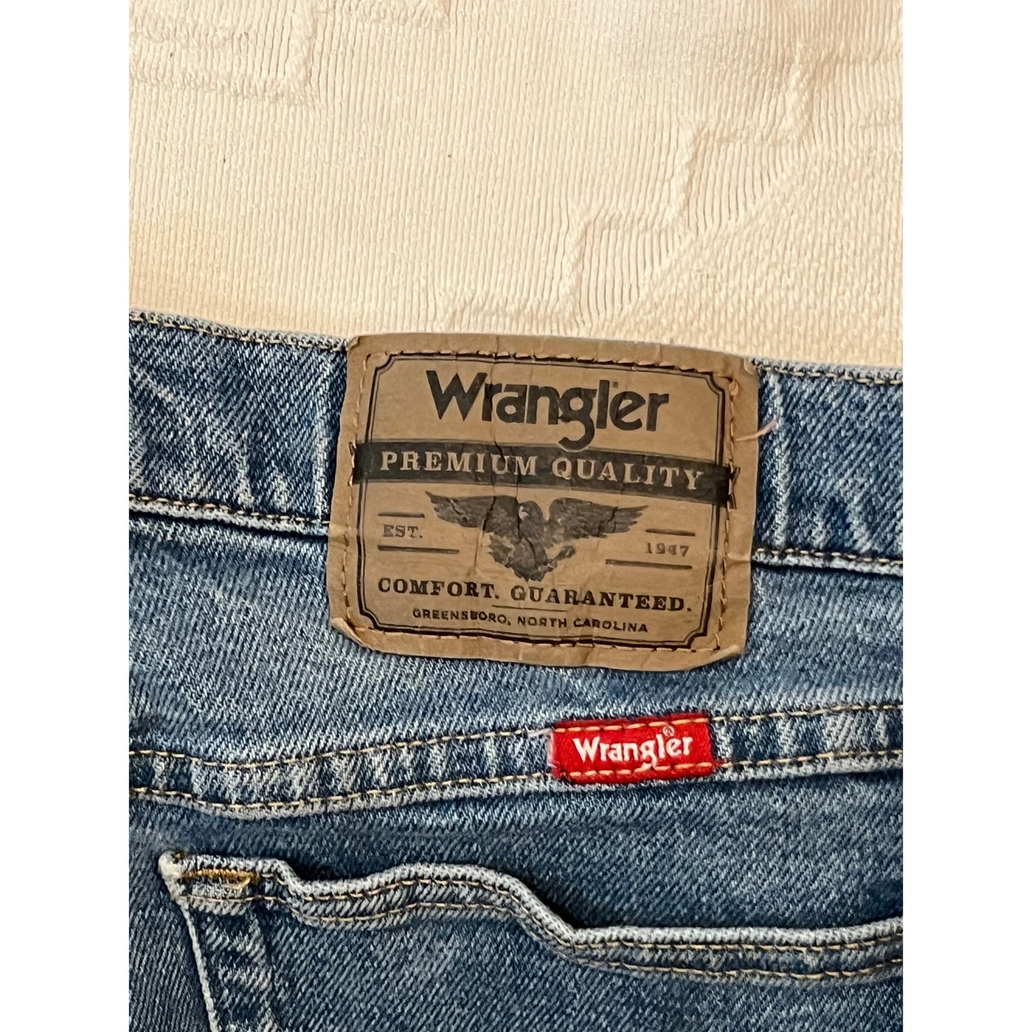 Wrangler Straight Fit Jeans Mens 32x30