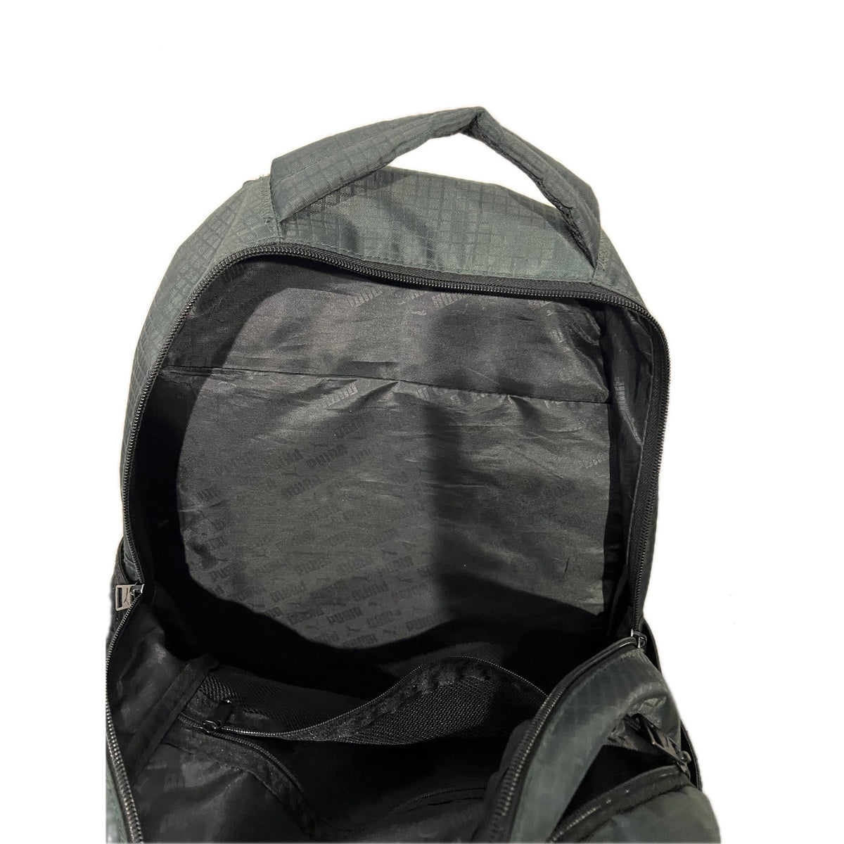 Puma Strategy Ripstop Backpack Green Black 28L