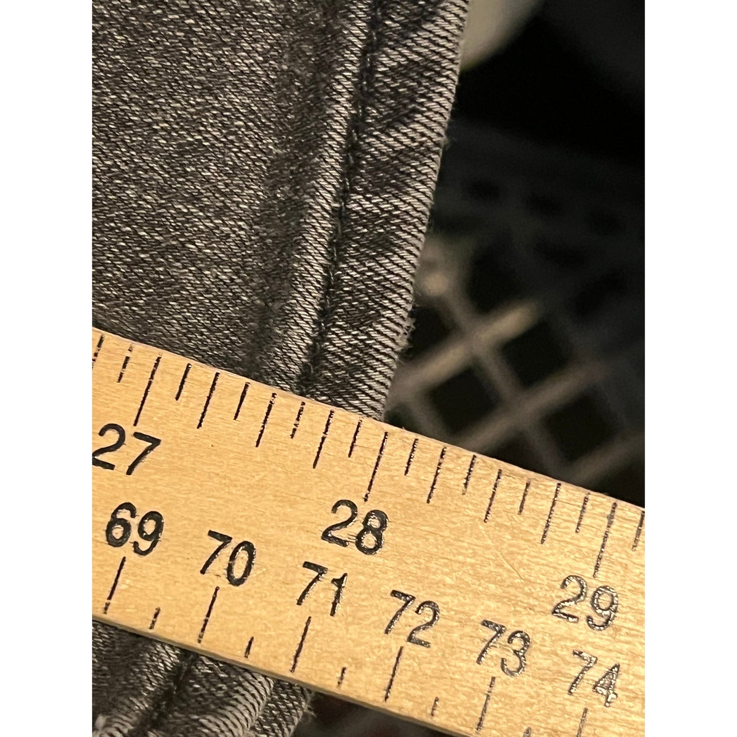 Levi's Signature Black Slim Jeans 28x28