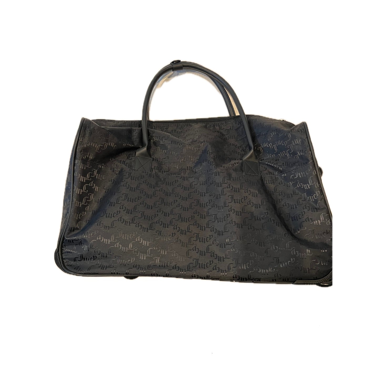 Juicy Couture Soft Shell Spinner Roller 22"x15"x8" Tote