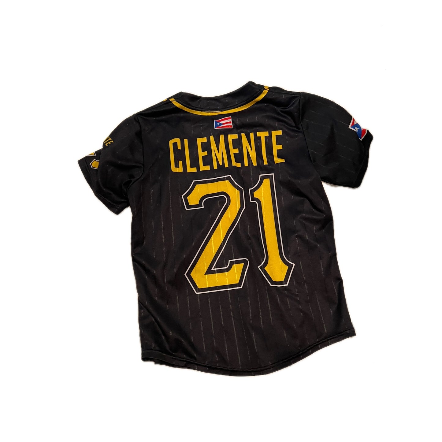 Puerto Rico Baseball Jersey Shirt Clenente 21 XS