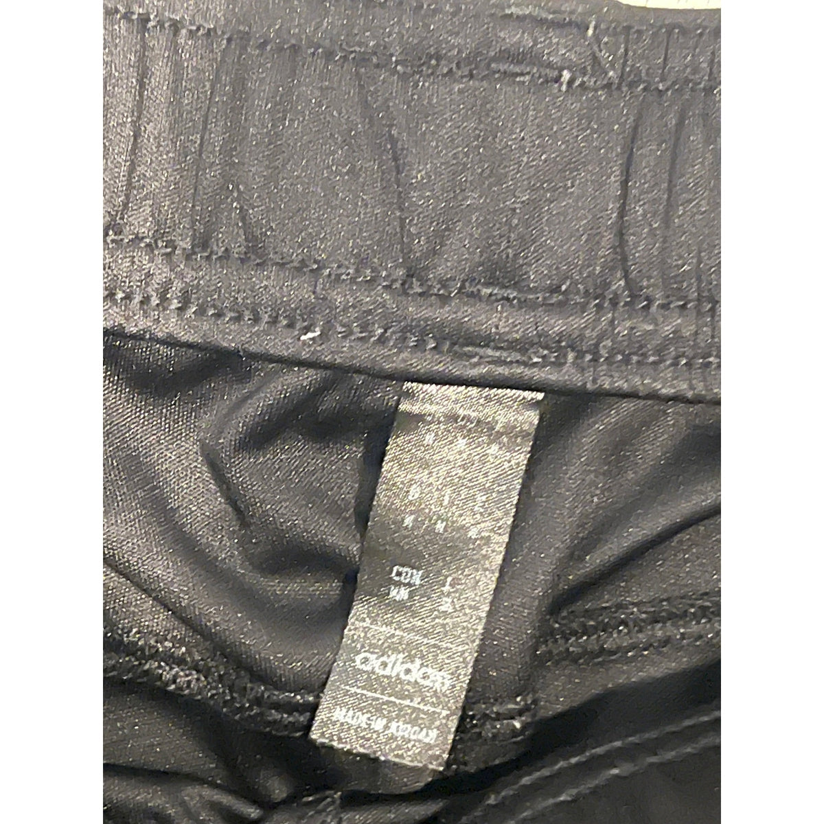Adidas Three Strip Black Blue Shorts Mens Med 8" Inseam