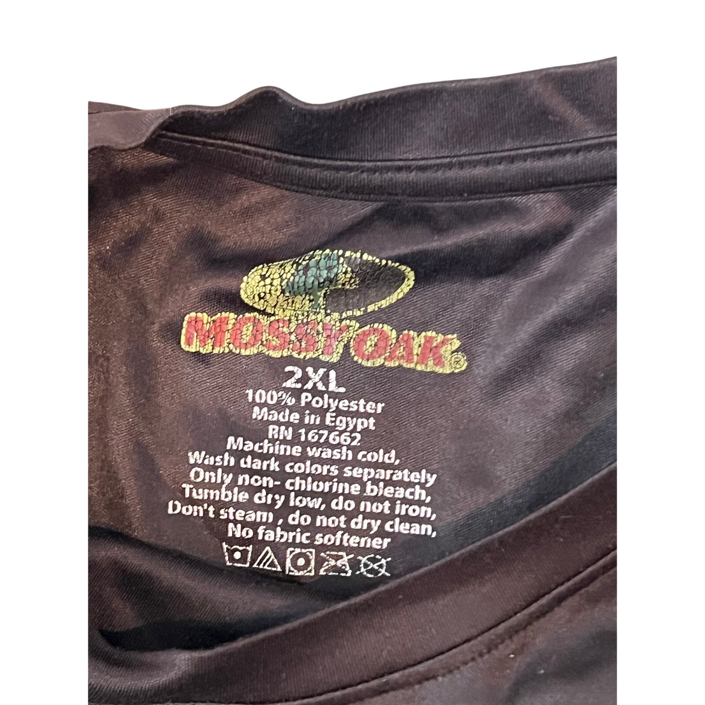 Mossy Oak Dri Fit T-Shirt Mens 2XL