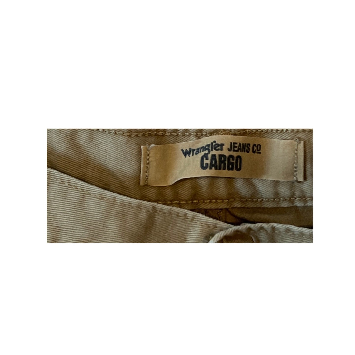 Wrangler Workwear Cargo Tan Jeans Mens 42x32