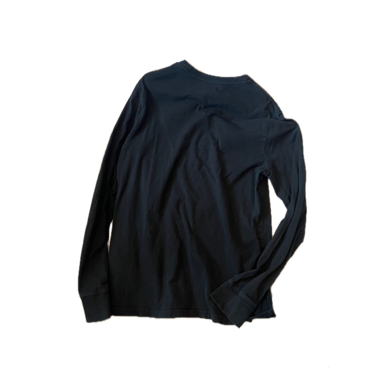 Express Quality Fit Long Sleeve Black T-Shirt Mens M