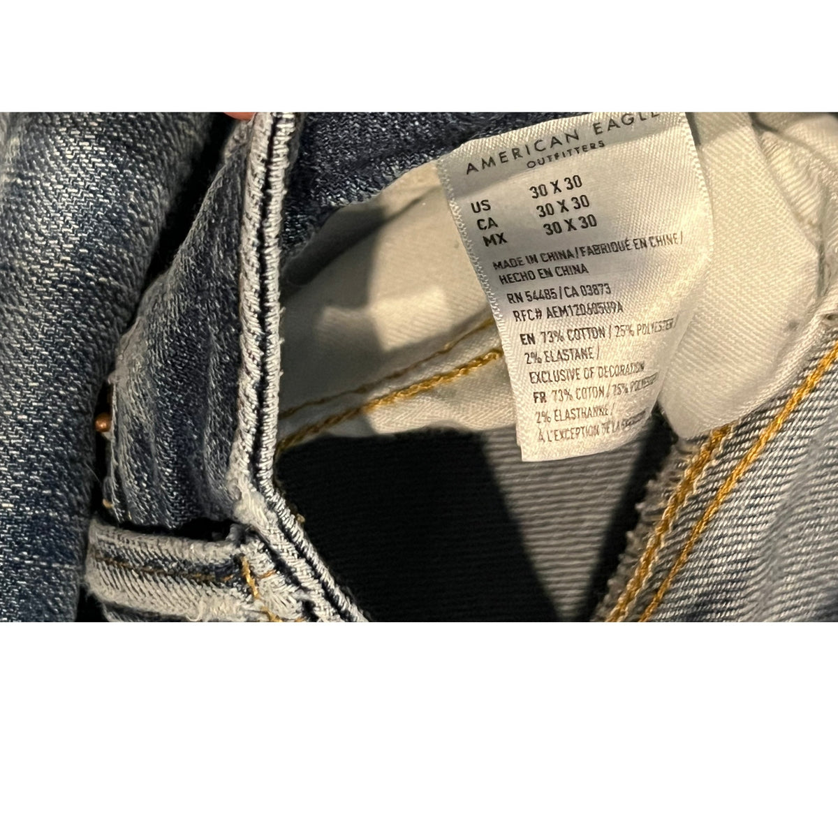 American Eagle Original Straight Jeans Men's 30x30