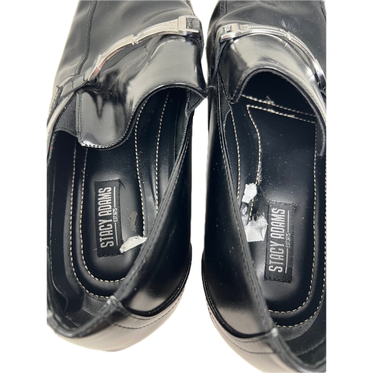 Stacy Adams Adrian Brit Loafers Shoes Slip Safe Men 10.5