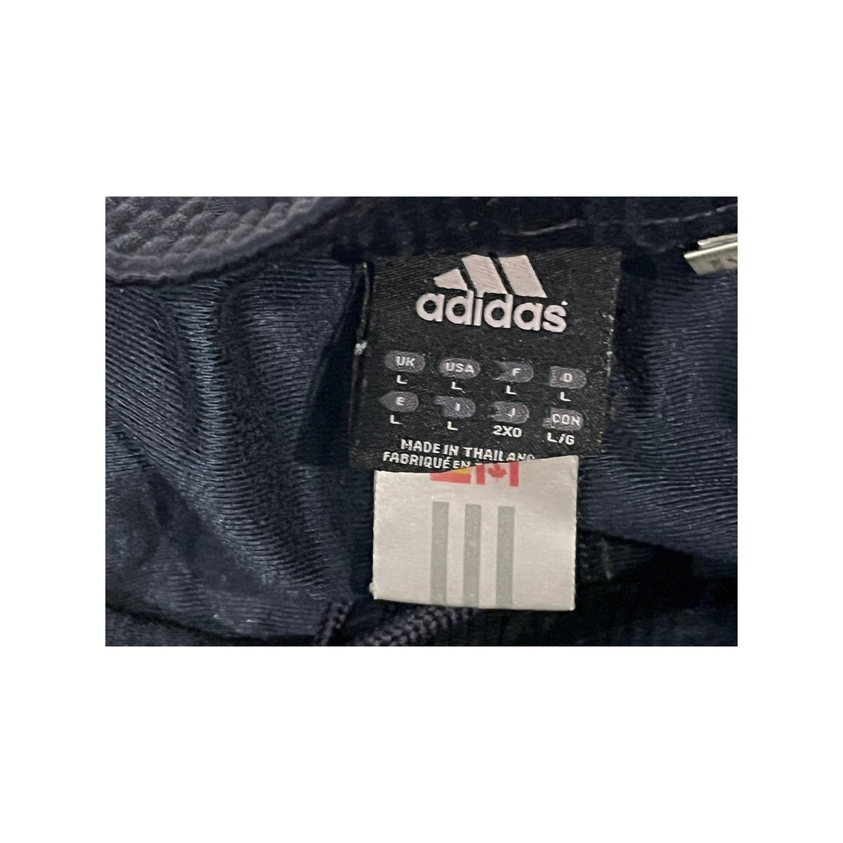 Adidas Three Strip Straight Ankle Trackpants Mens Large