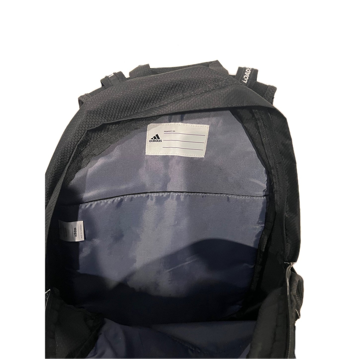 Adidas Black Excel 5 Backpack Black White 40L