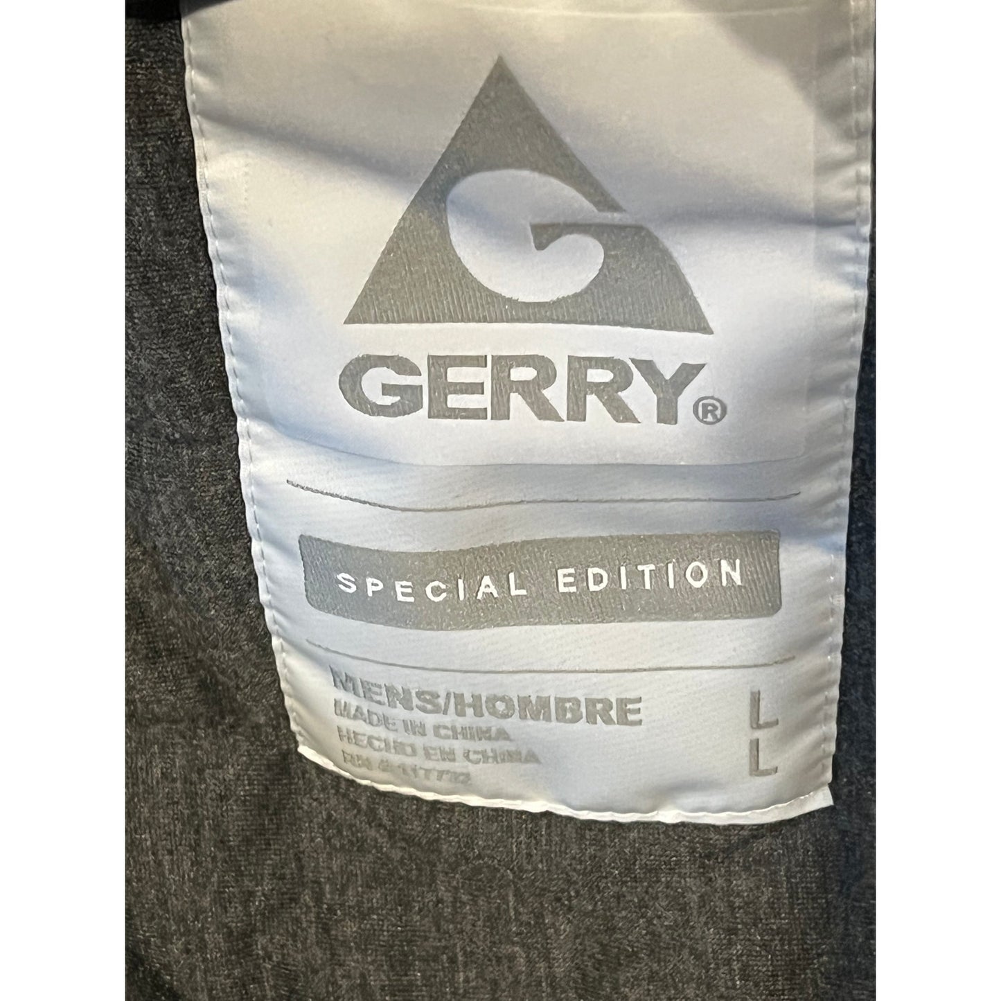 Gerry Insulated Parka/FIeld Jacket Charcoal Gray Mens L
