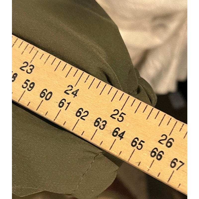 Sovereign Code Green Cuffed Ankle Sweatpants Womans L 28x26