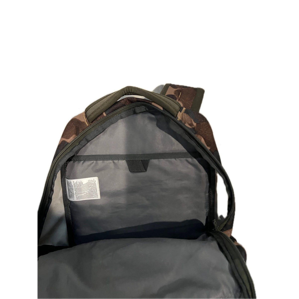 The North Face Jester Green Brown Black Camo Backpack