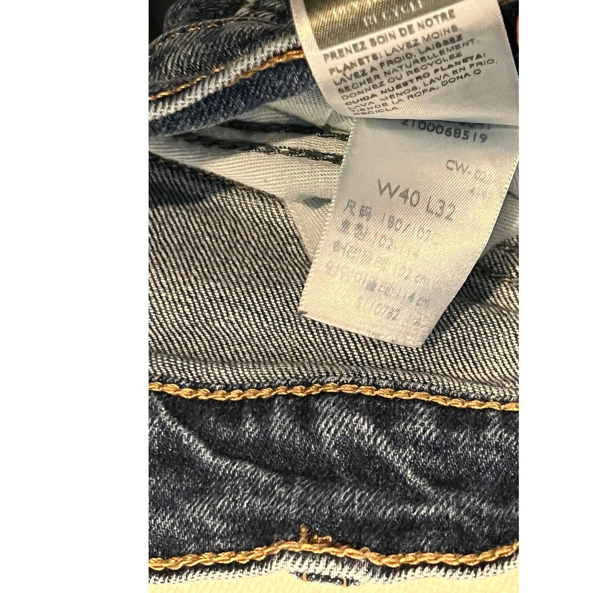 Levi's Signature Relaxed Fit Jeans Mens 40x32