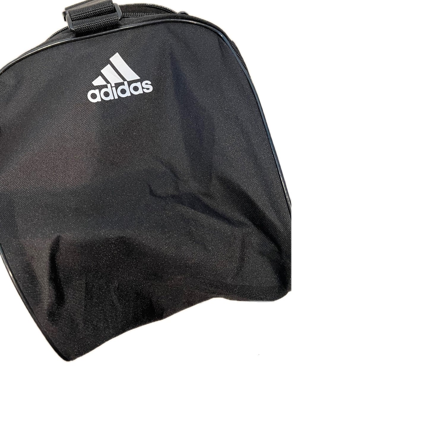 Adidas Defender Small 16"x10"x8" Black Duffel Gym Bag