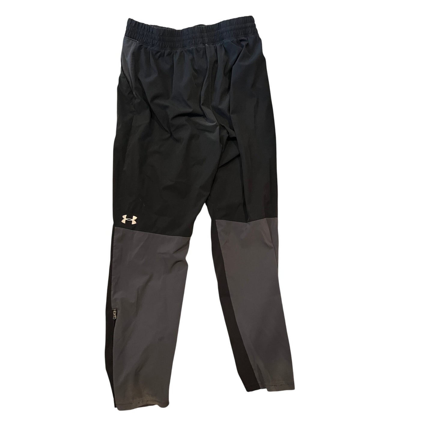 Under Armour Black Gray Trackpant Joggers Mens XL
