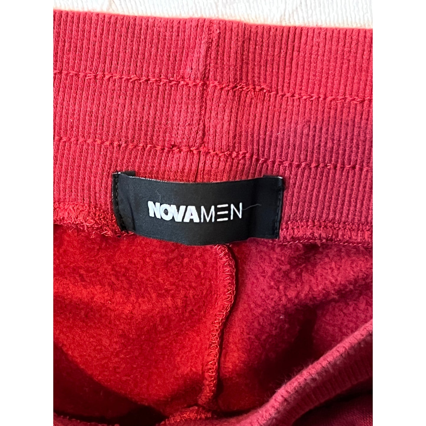 NovaMen Skull Red Sweat Pants Joggers Mens L