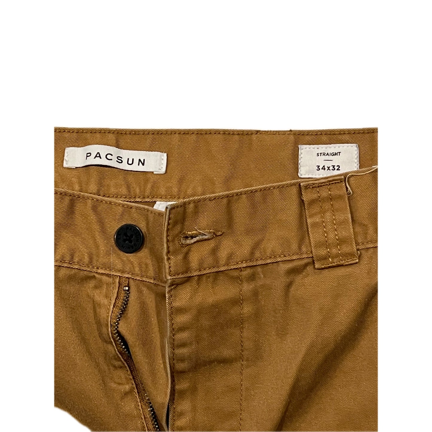 Pacsun Chinos de mezclilla rectos 34x32
